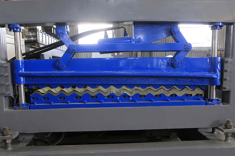 corrugated panel machine