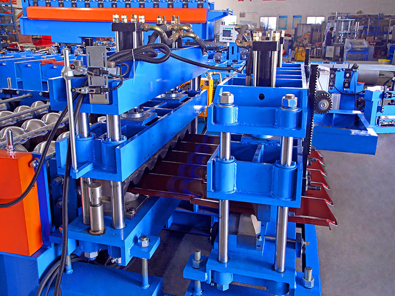 Glazed tile roof roll forming machine 