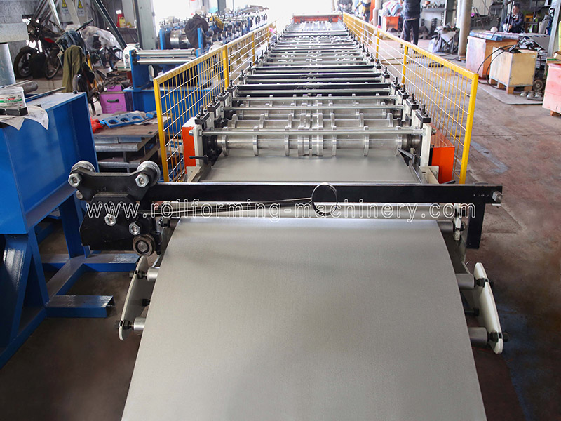 Roofing Panel Roll Forming Machine (Installation Of Solar Panel)